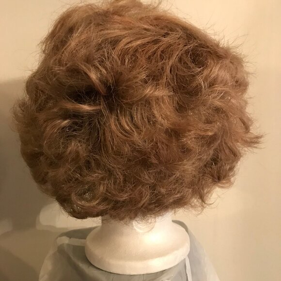 Paula Young Short Blond Acrylic Wig - Picture 3 of 6